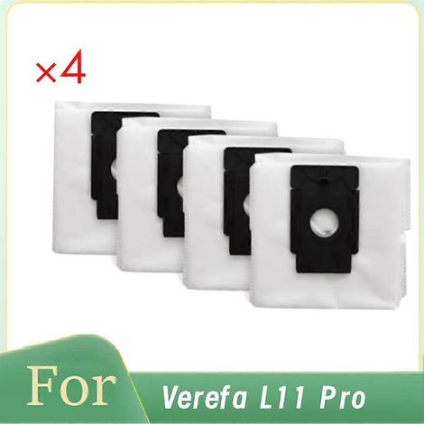 4er-Pack Staubbeutel für den Verefa L11 Pro Staubsauger: für eine verbesserte Reinigungsleistung. Unverzichtbares Zubehör für Ihren Staubsauger. (1/5)