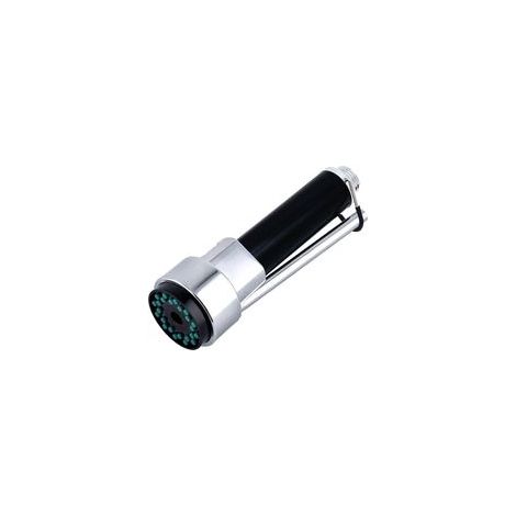 Douchette Robinet Cuisine Laiton Douchette Evier Cuisine Rétractable Mitigeur Douchette Remplacement pour Robinet Douchette Extensible, Chromé, G1/2" (1/4)