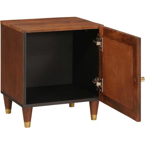 Maison Exclusive - Armadio da Notte Marrone 40 x 33,5 x 46 cm (1/5)