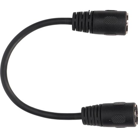 Adaptateur DIN 8 broches femelle-femelle, câble audio flexible DIN 8 broches femelle à âme en cuivre pur, 20 cm (0,66 pi), pour équipements AV. (1/5)