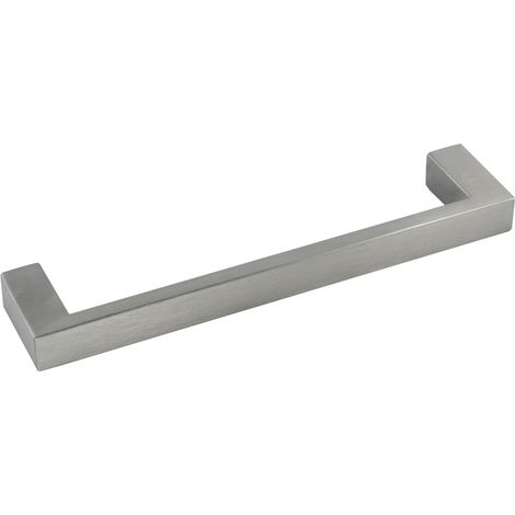 Möbelgriff Mizar Schubladengriff 288 x 300 mm Griff Edelstahl gebürstet
