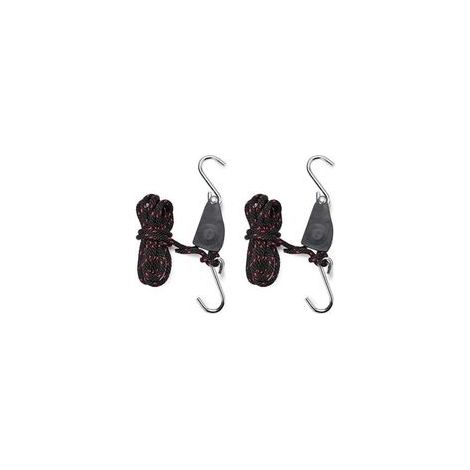 Sangles Cliquet 1/4 Pouces Rope Ratchet pour Lampe de Coissance 2 pièces Corde de Crochet Réglable (1/5)