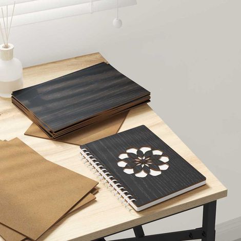 Paneles Decorativos 150 pcs Roble negro 15 x 21 x 0.3 cm
