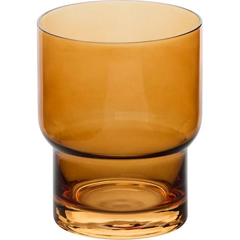 Lot de 6 gobelets Ella jaune D8xH10cm - Atmosphera créateur d'intérieur