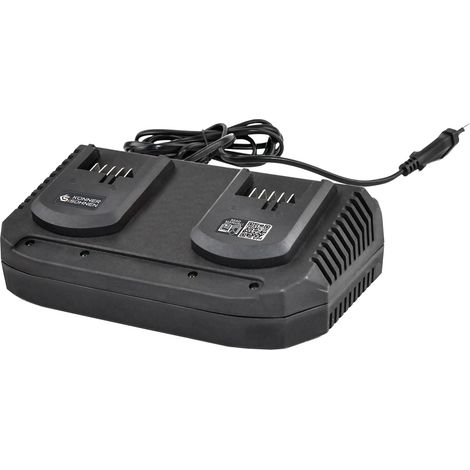Doble cargador rápido para Li-Ion Akku KS C35A-2 + KS 20V4-2 (2 pcs) (1/4)