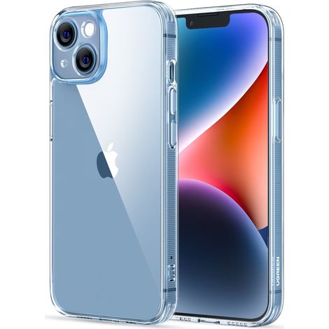 iPhone 14 Plus Hülle mit Gelrahmen, Schutzhülle, transparent (1/5)