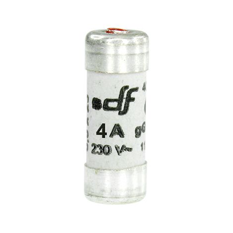 Lot de 10 Fusible 4A à voyant gF8,5x23 EUR'OHM 27204