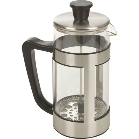 Cafetera Alpina french press capacidad 1 litro acero vidrio (1/3)