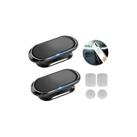 Support de téléphone magnétique pour voiture Support de téléphone magnétique pour voiture Rotation à 360 ° Support de voiture magnétique Compatible avec iPhone/Samsung/Huawei/Xiaomi, etc. (1/5)