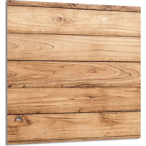 Panneau de verre pour cuisine 60x65 Bois (1/5)
