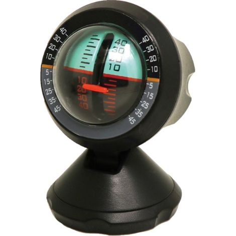 （87x55x57mm）Boussole de véhicule d'outil de mesure extérieure de pente d'inclinomètre de voiture multifonction (1/4)