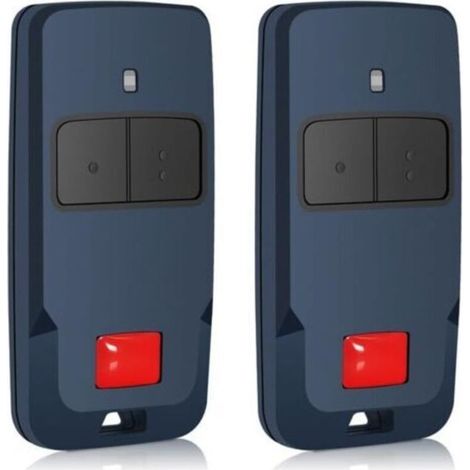 Set di 2 telecomandi a 433 MHz per Mitto COOL C2, Mitto 2, Mitto 2A, Mitto B RCB 02, TRC1, TRC2, TRC3, Rolling Code - 2 canali