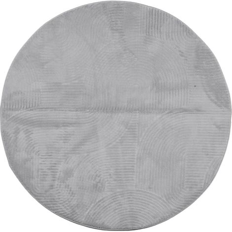 Maison Exclusive - Teppich IZA Kurzflor Skandinavischer Look Grau