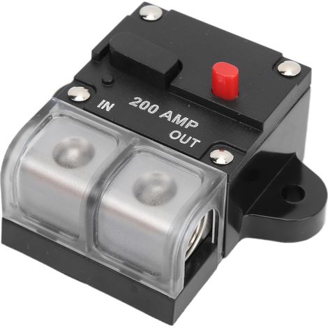 Disjoncteur 200A ABS Bateau Voiture Moteur Protection Circuit avec Kit Accessoire pour Haut-Parleur (1/5)