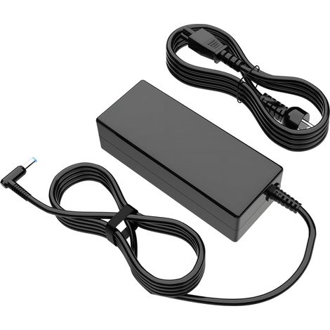 Chargeur 65W 19,5V 3,33A pour PC HP, Embout Bleu 4,5 x 3,0 mm (1/5)