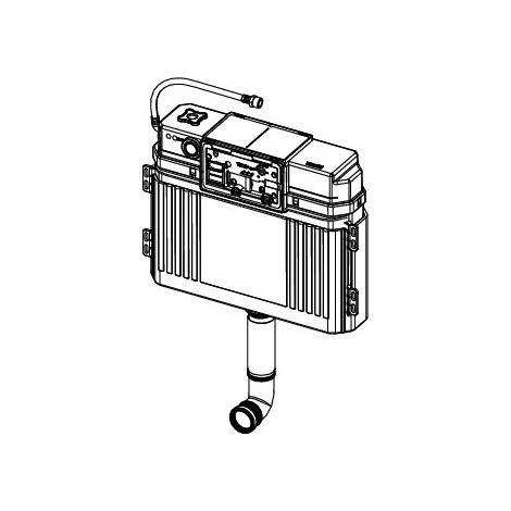 TECE 9820575 TECE 9820575 réservoir de chasse Uni (1/2)