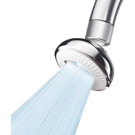 Accesorio de cabezal rociador para grifo de cocina, extensor de grifo giratorio antisalpicaduras de 2 modos con amplia área de rociado. (1/5)
