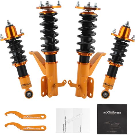 Puntales Suspensió Altura Ajustable Coilover Kit Para Honda Civic VII 2001-2005 (1/5)