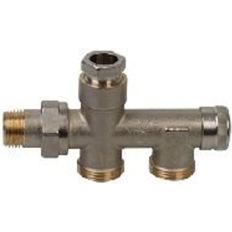 Danfoss Corps d'accouplement RA-K Radiateur: R 1/2, Installation: G 3/4 filetage extérieur, 013G3367 (1/3)