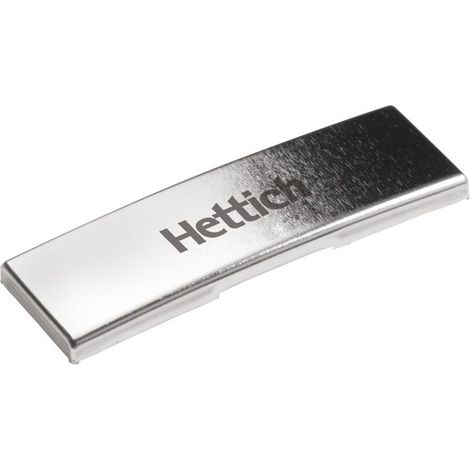 Hettich Möbel-Zierkappe, für Scharnierarm Sensys, Sensys, 9088250, Stahl vernickelt (1/3)