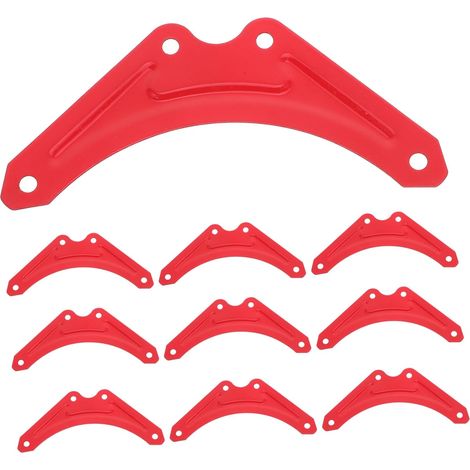 10pièces Accessoires Échelle Supports De Fixation Échelle Supports De Remplacement Pour Triangulaire Fixations Pour Renforts (1/5)