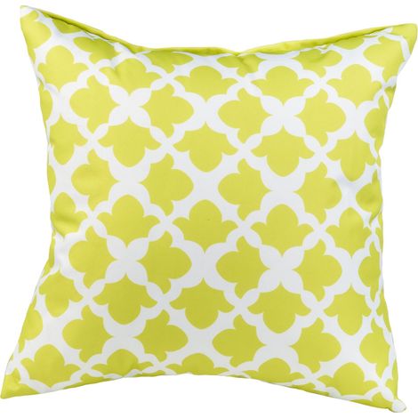 Gardenista - Cuscini Decorativi da Esterno, Cuscini Quadrati Resistenti all'Acqua con Imbottitura, Cuscini Stampati per la Decorazione del Giardino, 45x45 cm Cuscini per Divano - lime