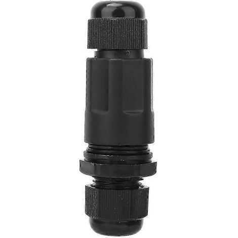 Wasserdichter IP68-Stecker für LED-Kabel, 3-poliger Stecker (männlich/weiblich), tragbare Anschlussdose, wasserdichter Kabelstecker und -buchse (1/3)