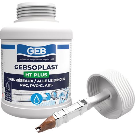 GEBSOPLAST HT PLUS PVC-KLEBER 250ML - GEB - 504855