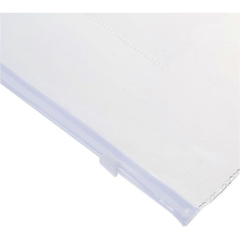 Transparente, weiße A5-Papierschieber mit Reißverschluss, Aktentaschen, 20 Stück (1/3)