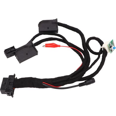 Plateforme de test de module BDC FEM pour voiture, câbles de diagnostic, programmateur de clés, câble de connexion avec voyant lumineux (1/5)