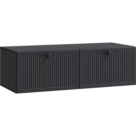 Mueble para TV de pared Negro 98 x 41 x 30 cm
