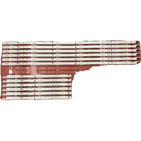 LED-Hintergrundbeleuchtungsstreifen, Kupfermaterial, 1010 mm Länge, kompatibel mit mehreren TV-Modellen, 3V LED-Typ, insgesamt 12 Stück (1/5)