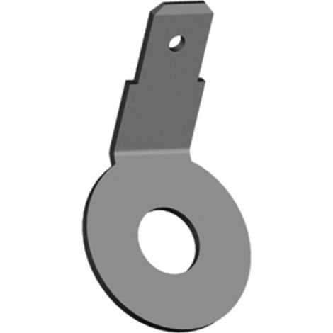 Vogt Verbindungstechnik 3869n45.67 Steckzunge Steckbreite: 6.30 mm Steckdicke: 0.8 mm 45 ° 500 St (1/2)