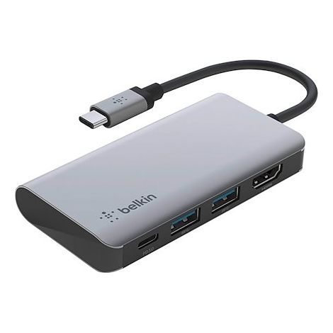 Belkin AVC006btSGY USB 3.2 Gen 1 (3.1 Gen 1) Type-C Argent (1/5)