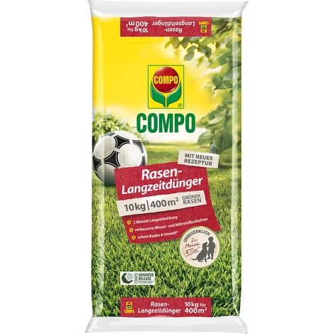 COMPO Rasen-Langzeitdünger für 400 m² - 10 kg (1/5)