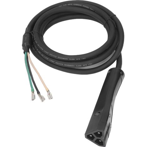 Connecteur de charge Club Car avec câble 604321 48 V 3 broches ABS, remplacement pour EZGO RXV 2008 et plus (électrique) (1/5)