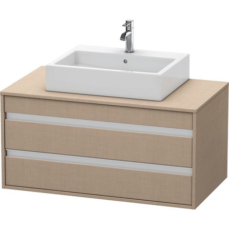 Duravit Ketho consola mueble bajo lavabo, suspendido,