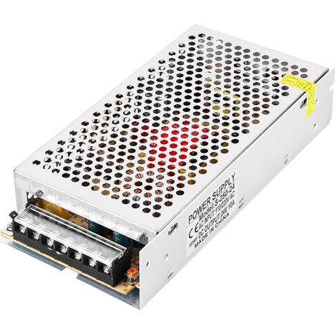Bloc d'alimentation à découpage 24 V 10 A 240 W Transformateur LED AC 220 V/110 V vers DC 24 V Adaptateur pour bandes LED, imprimante 3D, CCTV, tension constante d'éclairage (1/5)