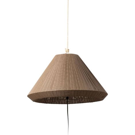 SAIGON Lampada portatile y colgante grigio/marrón T70 (1/4)