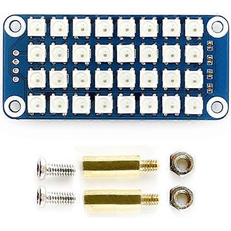 Waveshare Erweiterungsmodul für Raspberry Pi, RGB-Farbbeleuchtungs-Programmiercontroller für Raspberry Pi 5/4B/3B+ Module (1/5)