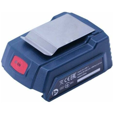 BUNTHAUS Adaptateur USB pour Bosch Gaa18-24 avec voyant lumineux pour 14,4-18 V (1/4)