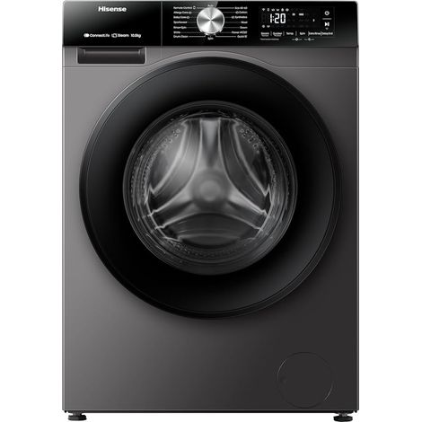 Hisense WF3S1043BT3 lavatrice Caricamento frontale 10,5 kg 1400 Giri/min Titanio (1/3)
