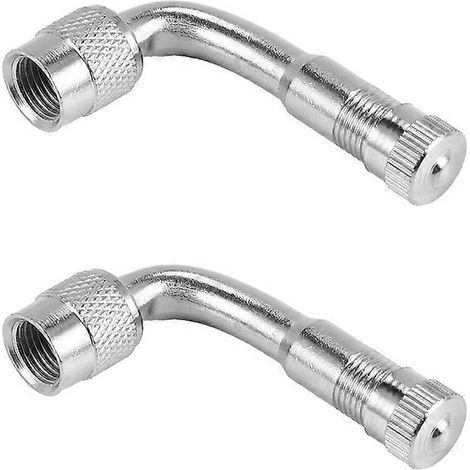 Rallonge de valve de pneu pour moto et voiture, adaptateur coudé à 90° (1/4)