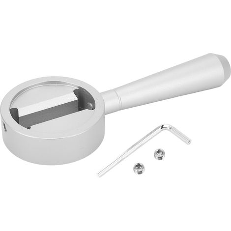 Dampfhebel aus Aluminiumlegierung für Kaffeemaschinen, kompatibel mit BAE02, PE3899 und 3231, silberfarben – Kraftreduzierung (1/5)