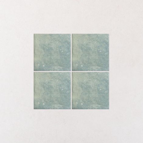 Carrelage Imitation Carreaux de Ciment MARLOW Seafoam Green 11,5x11,5cm