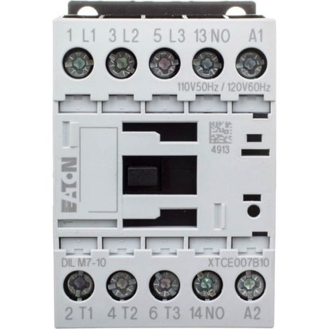 Leistungsschütz Eaton dilm7-10 7A 3 Pole