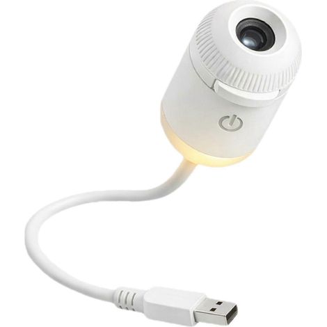 Filiyano – lampe de chevet – Veilleuse USB avec projecteur d'étoiles, 24 diapositives, décoration pour chambre d'enfant, lampe de chevet (1/5)