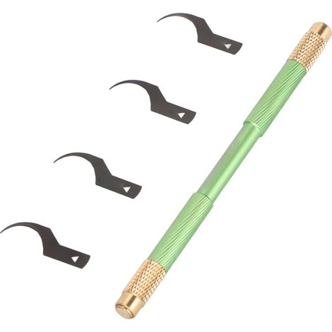 Professionelles 4-in-1-CPU-Kleberentferner-Messer zur manuellen Entfernung von CPU-IC-Chip-Klebestoffen für die Reparatur von iOS-Smartphones (1/5)