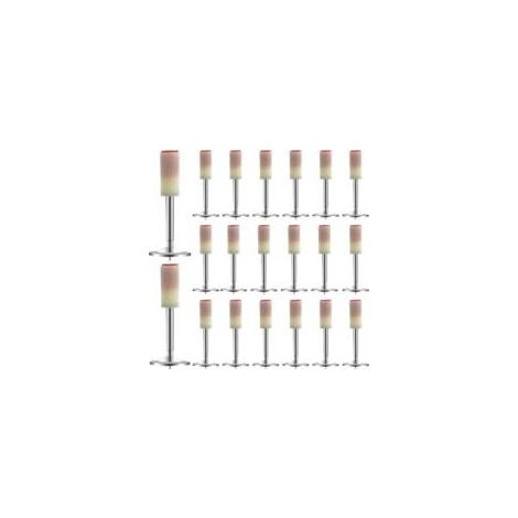 Rapanda – 200 clous ronds en acier 7.3 mm – Lot de 200 pour pistolet à clous béton – Faible bruit et durable – Applications variées en construction
