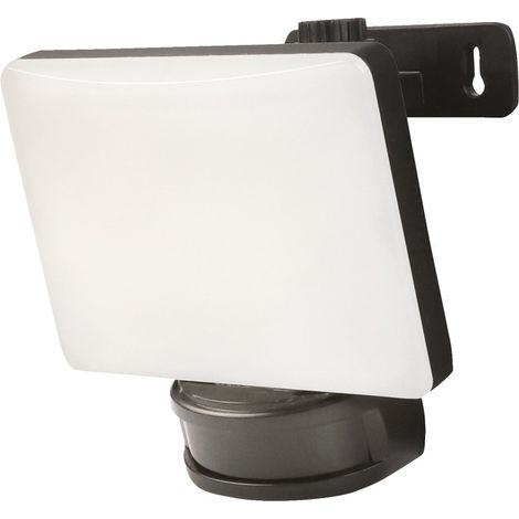 Projecteur LED Full Screen Noir 20W à détecteur de mouvement, 2160 lumens, protection IP65, lumière 4000K, 100% éco conçu : matières recyclées + source et pièces remplaçables, connecteur rapide, orien (1/5)